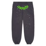 Sp5der Wait Web Sweatpant Slate Grey